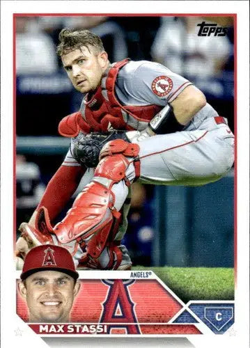 2023 Topps #85 Max Stassi NM-MT Angels ID:49641 - Trading Cards