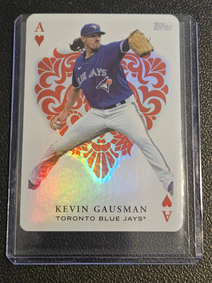 Kevin Gausman Toronto Blue Jays baseball card from 2023 Topps #AA-50 All Aces