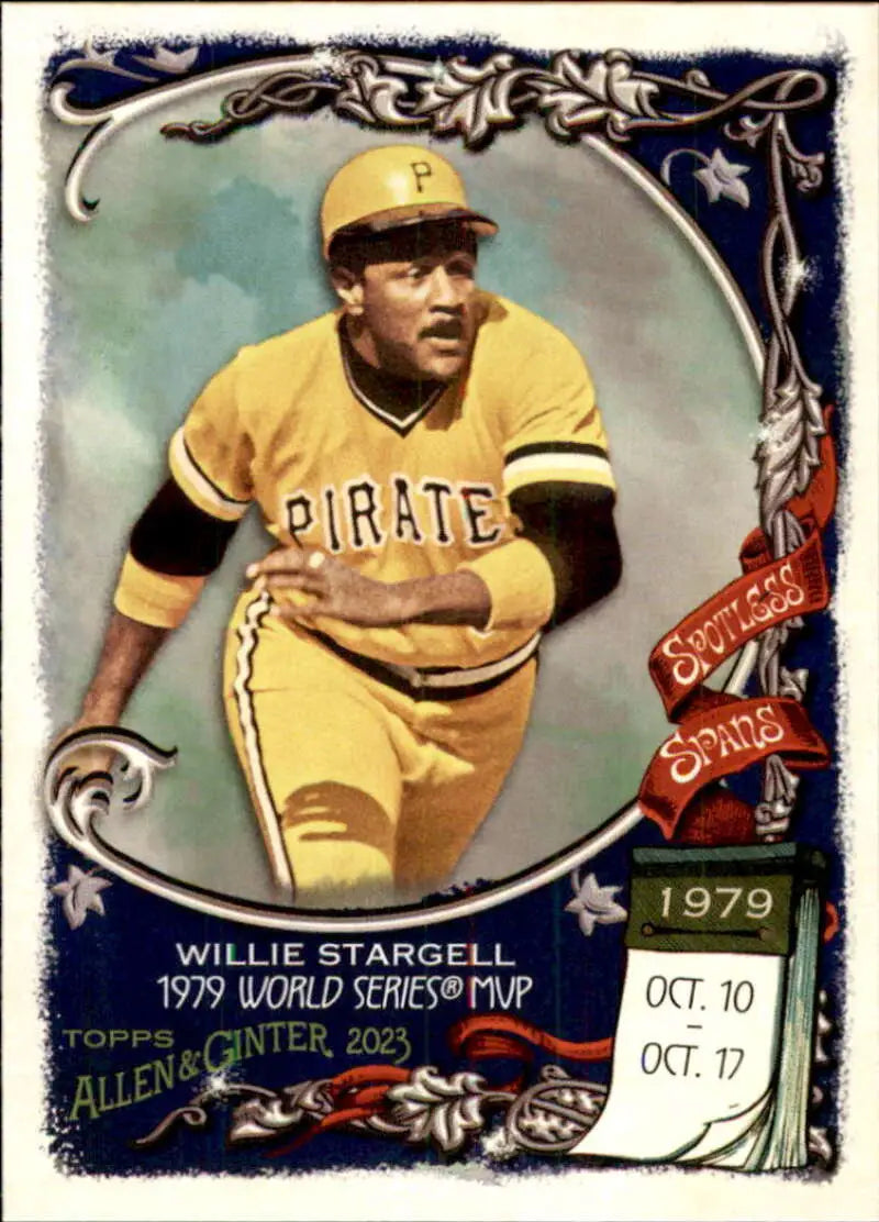 2023 Topps Allen and Ginter Spotless Spans #SS-47 Willie Stargell NM Ne ID:66695 - Trading Cards