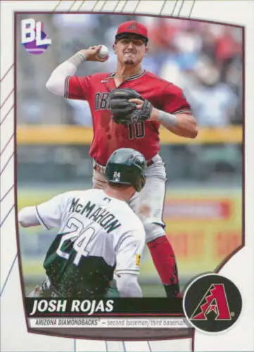 2023 Topps Big League #172 Josh Rojas baseball card with original gloss for Diamondbacks fans