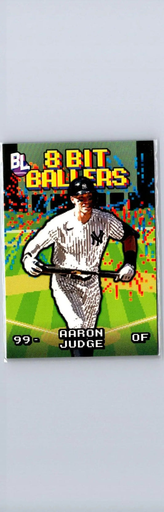 Aaron Judge 8-bit baseball card from 2023 Topps Big League #8B-4 collectible set