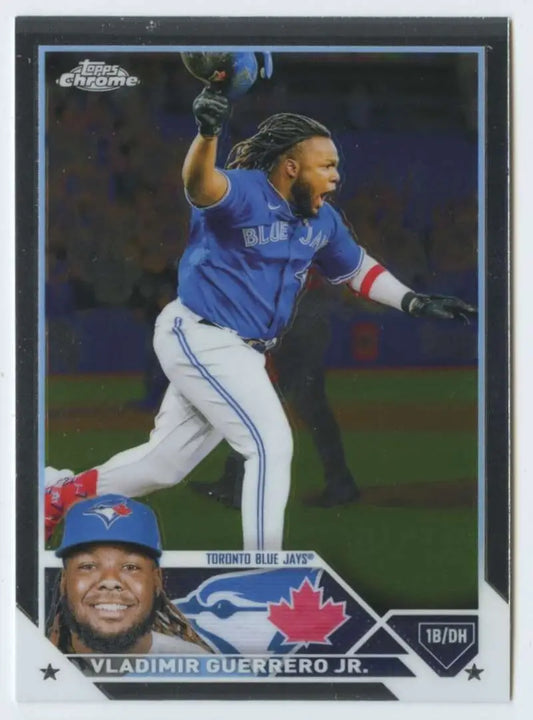 2023 Topps Chrome #50 Vladimir Guerrero Jr. NM-MT Toronto Blue Jays Baseball Card