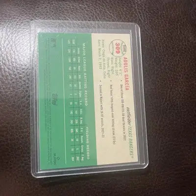 Adolis Garcia baseball card from 2023 Topps Chrome Platinum Anniversary series