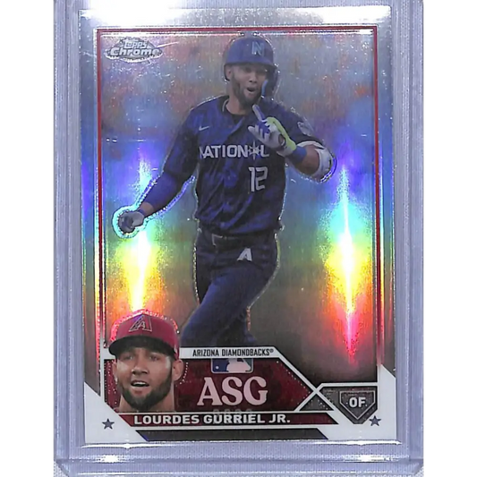 2023 Topps Chrome Update All-Star Game Refractor #ASGC-35 Lourdes Gurriel Jr. NM-MT Arizona Diamondbacks Baseball Card