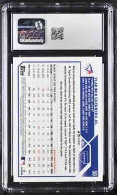 Graded 2023 Topps Chrome Vladimir Guerrero Jr. Baseball Card CGC 10