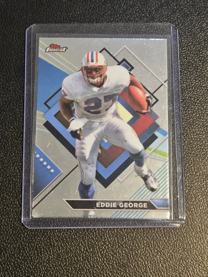 Eddie George football card from 2023 Topps Composite series showcasing NFL memorabilia