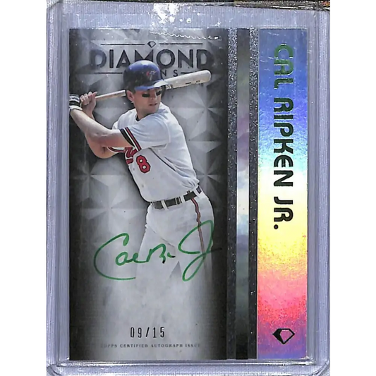 2023 Topps Diamond Icons #WPA-CR Cal Ripken Jr. NM-MT Auto 9/15 Baltimore Orioles Baseball Card