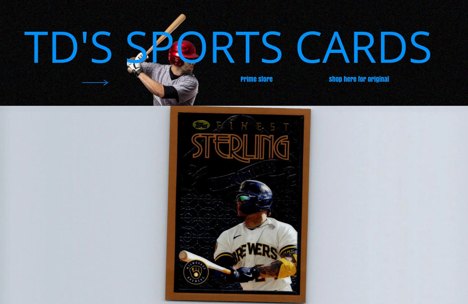 Finest Sterling baseball card featuring William Contreras from Topps Finest Flashbacks