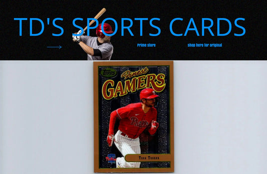 2023 Topps Finest Flashbacks baseball trading card featuring Trea Turner
