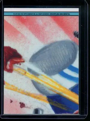 Hockey player sketch from 2023 Topps Garbage Pail Kids Harry Canary #234a card