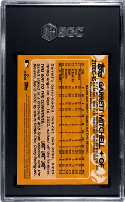 2023 Topps Garrett Mitchell #2T88C-45 CHR. ’88 Baseball SGC 9