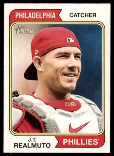 2023 Topps Heritage #117 J.T. Realmuto NM-MT Phillies ID:73378 - Trading Cards