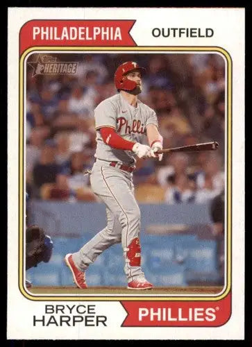 2023 Topps Heritage #17 Bryce Harper NM-MT Phillies ID:73357 - Trading Cards