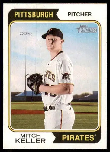 2023 Topps Heritage #220 Mitch Keller NM-MT Pirates ID:73390 - Trading Cards