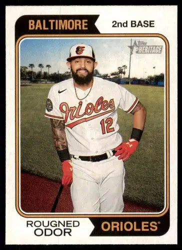 2023 Topps Heritage #226 Rougned Odor NM-MT Orioles ID:73392 - Trading Cards