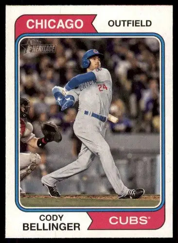 2023 Topps Heritage #28 Cody Bellinger NM-MT Cubs ID:73359 - Trading Cards