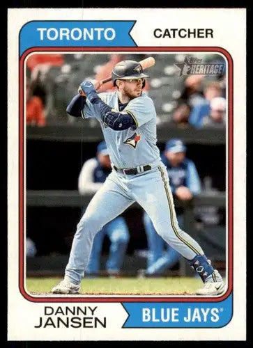 2023 Topps Heritage #296 Danny Jansen NM-MT Blue Jays ID:73410 - Trading Cards