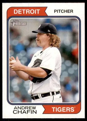2023 Topps Heritage #327 Andrew Chafin NM-MT Tigers ID:73417 - Trading Cards