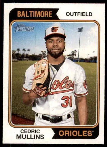 2023 Topps Heritage #356 Cedric Mullins NM-MT Orioles ID:73424 - Trading Cards