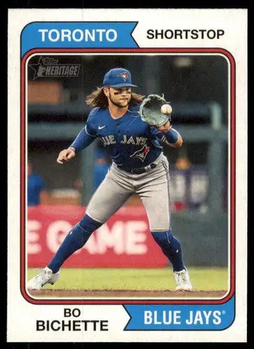 2023 Topps Heritage #360 Bo Bichette NM-MT Blue Jays ID:73425 - Trading Cards