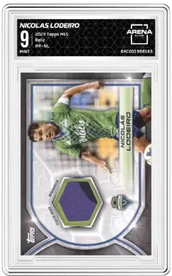 2023 Topps MLS Nicolas Lodeiro #R-NL Relic Soccer Arena Club 9