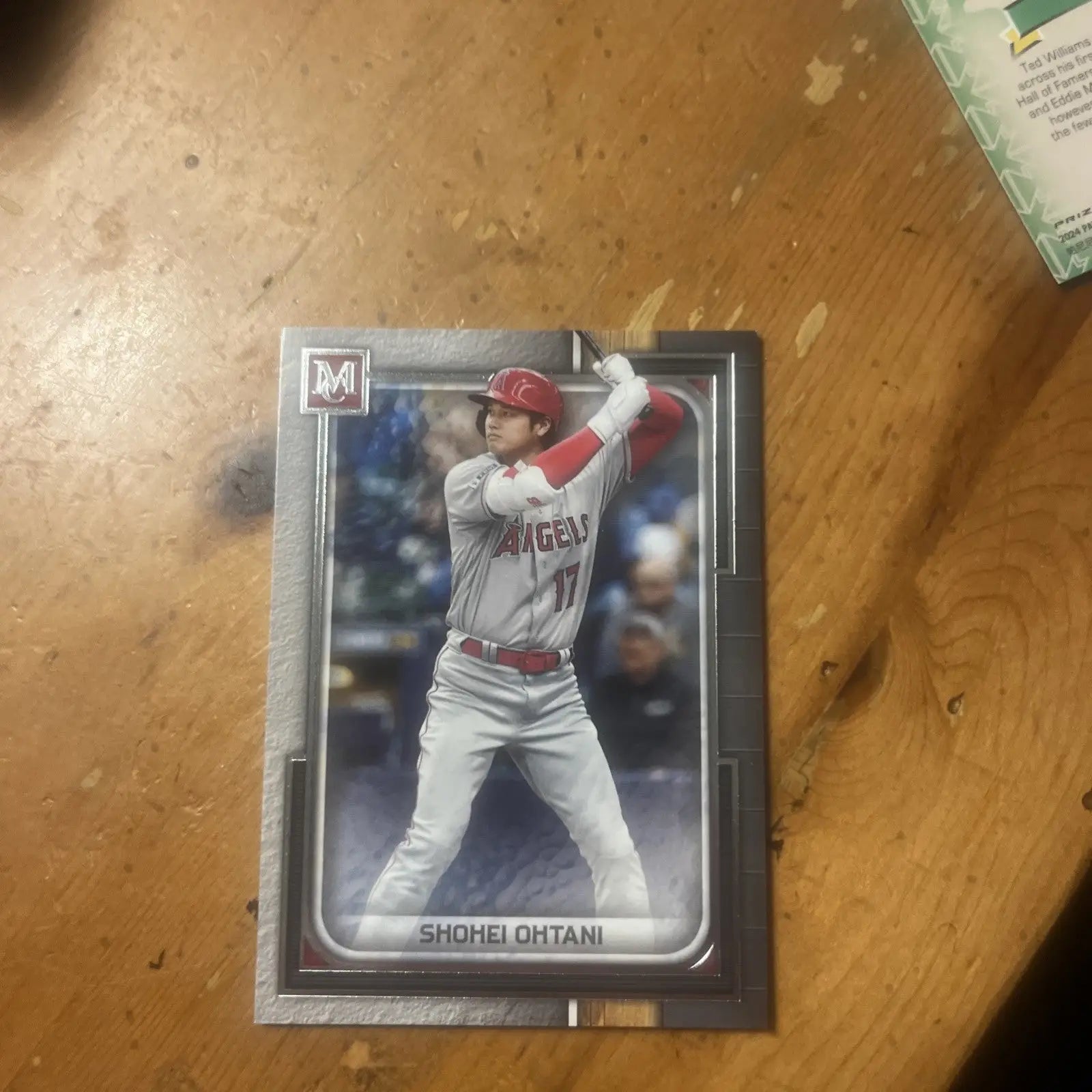 2023 Topps Museum Shohei Ohtani Copper baseball card featuring Los Angeles Angels