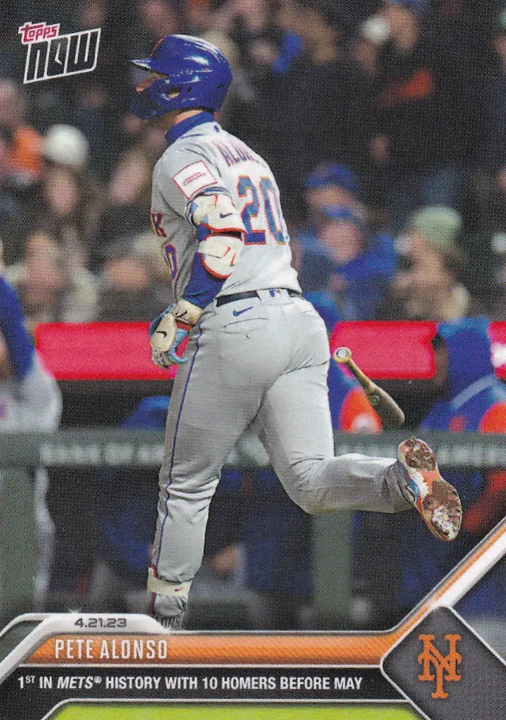 2023 TOPPS NOW #164 PETE ALONSO- NEW YORK METS