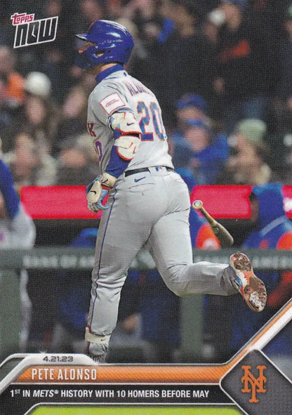 2023 TOPPS NOW #164 PETE ALONSO- NEW YORK METS