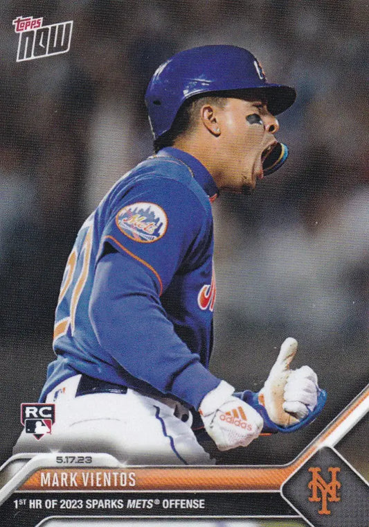 2023 TOPPS NOW #309 MARK VIENTOS- NEW YORK METS