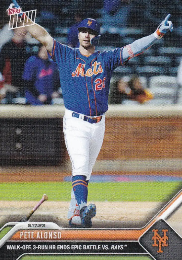 2023 TOPPS NOW #311 PETE ALONSO- NEW YORK METS - Collectible Trading Cards
