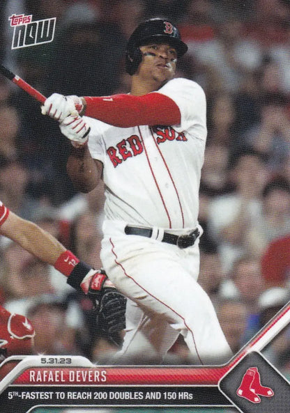 2023 TOPPS NOW #373 RAFAEL DEVERS- BOSTON RED SOX - Trading Cards