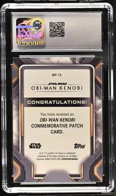 2023 Topps Obi-Wan Kenobi Season 1 The Grand Inquisitor 2 #MP-15 Patch CGC 6.5