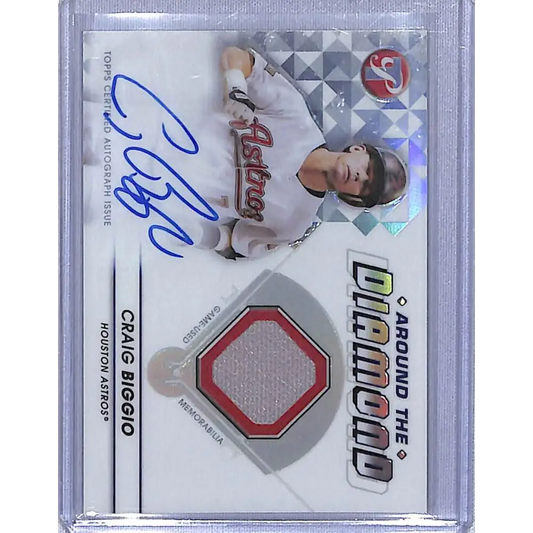 2023 Topps Pristine #ADR-CBI Craig Biggio NM-MT MEM Auto Houston Astros Baseball Card
