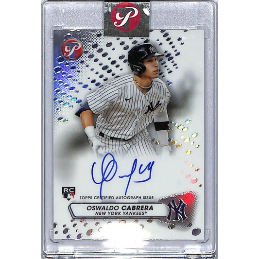2023 Topps Pristine #PA-OC Oswaldo Cabrera NM-MT Auto Yankees