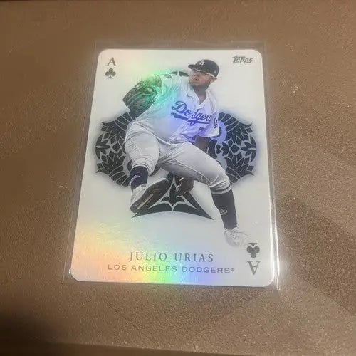 Julio Urias baseball trading card from 2023 Topps Series 1 All Aces collection