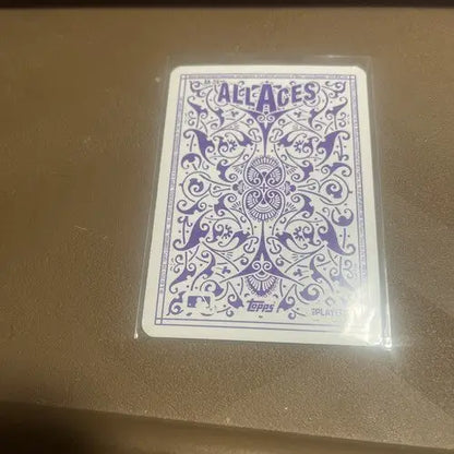 All Aces trading card in protective sleeve from 2023 Topps Series 1 featuring Julio Urias