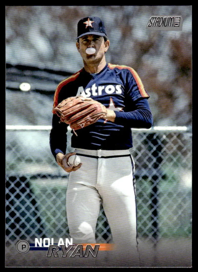 Nolan Ryan Houston Astros Topps Stadium Club baseball card 2023 NM-MT collectible
