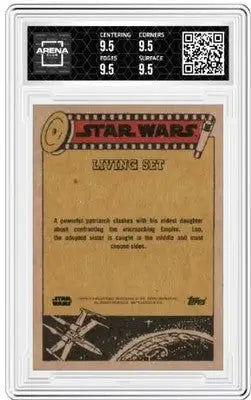 Graded Star Wars trading card from 2023 Topps Star Wars Living Set Lop #419