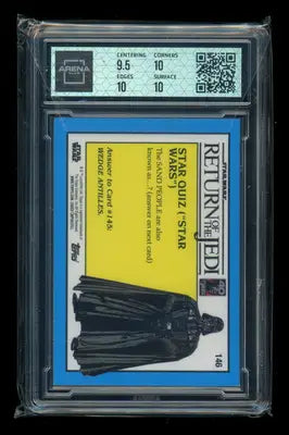 2023 Topps Star Wars Return of the Jedi R2-D2 Blue Shaphire #146 Arena Club 10