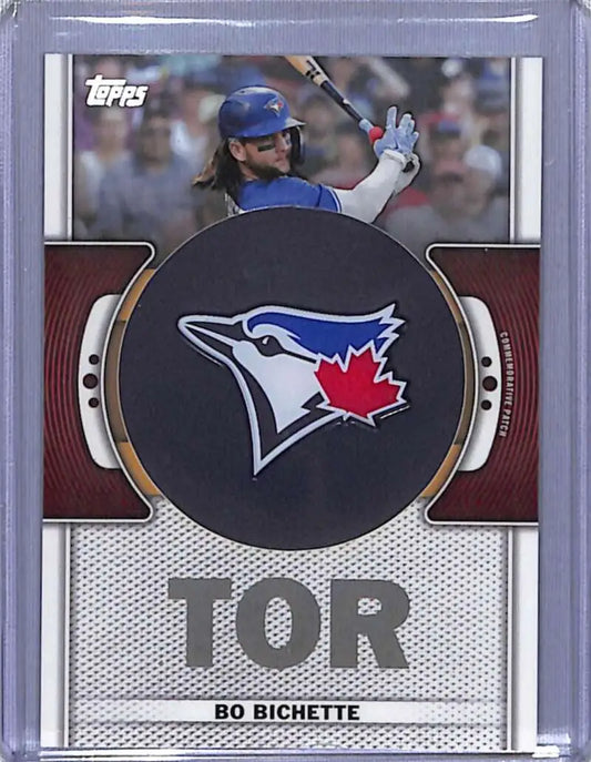 Toronto Blue Jays baseball card featuring team logo and TOR text from 2023 Topps set