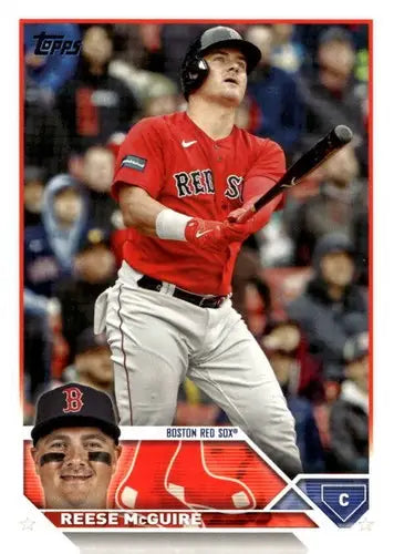2023 Topps Update Series #US115 Reese McGuire NM-MT Red Sox ID:63839 - Trading Cards