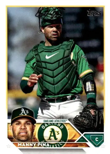 2023 Topps Update Series #US127 Manny Pina NM-MT Athletics ID:63892 - Trading Cards