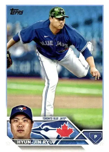 2023 Topps Update Series #US128 Hyun-Jin Ryu NM-MT Blue Jays ID:63824 - Trading Cards