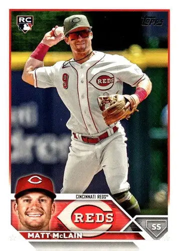 2023 Topps Update Series #US199 Matt McLain NM-MT RC Rookie Reds ID:63828 - Trading Cards