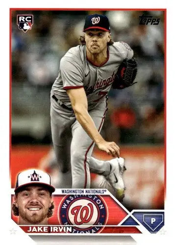 2023 Topps Update Series #US224 Jake Irvin NM-MT RC Rookie Nationals ID:67673 - Trading Cards