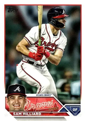 2023 Topps Update Series #US263 Sam Hilliard NM-MT Braves ID:63827 - Trading Cards