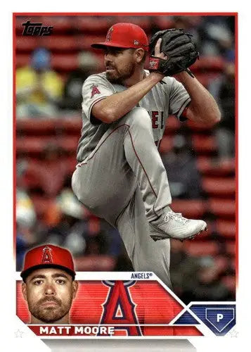 2023 Topps Update Series #US274 Matt Moore NM-MT Angels ID:63875 - Trading Cards