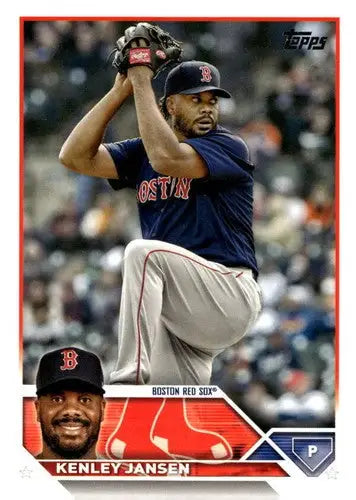 2023 Topps Update Series #US306 Kenley Jansen NM-MT Red Sox ID:67691 - Trading Cards