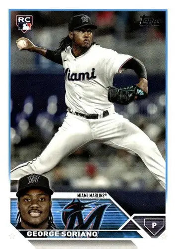 2023 Topps Update Series #US320 George Soriano NM-MT RC Rookie Marlins ID:63882 - Trading Cards
