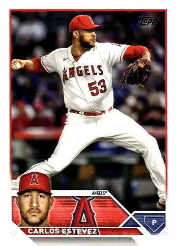 2023 Topps Update Series #US63 Carlos Estevez NM-MT Angels ID:63817 - Trading Cards